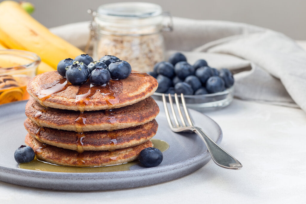 Tofu Pancakes: Rolled Oat Pancakes Recipe