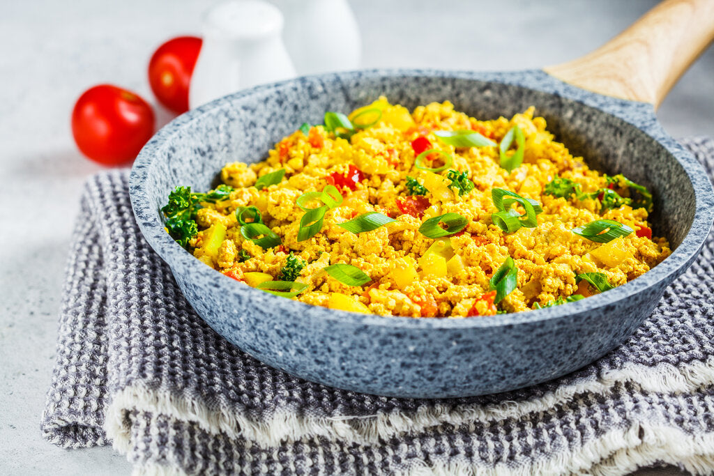 Tofu Sausage Scramble: The Perfect Addition to Your Vegan Holiday Menu